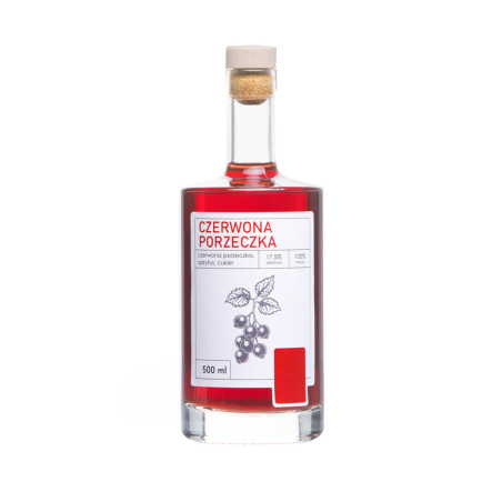 MANUFAKTURA NALEWEK CZERWONA PORZECZKA 0,5L 17,5%