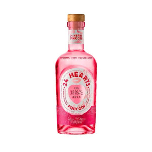 24 HERBS HEARTS PINK LOVE EDITION GIN 0,7L 40%