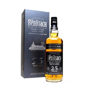 BENRIACH 25YO WHISKY  0,7L 50% 
