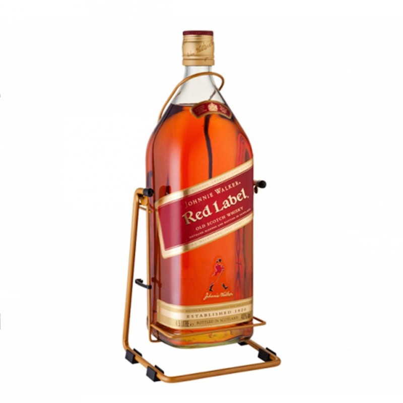 JOHNNIE WALKER RED LABEL WHISKY 4,5L 40% + HUŚTAWKA JOHNNIE WALKER RED LABEL WHISKY 4,5L 40% + HUŚTAWKA