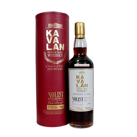 KAVALAN SOLIST SHERRY CASK WHISKY 0,7L 57,8%