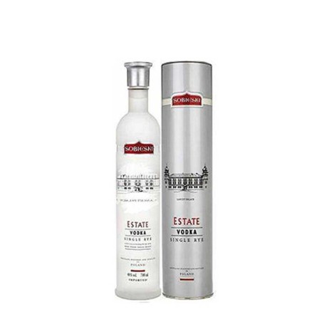 SOBIESKI ESTATE VODKA 0,7L 40% + TUBA